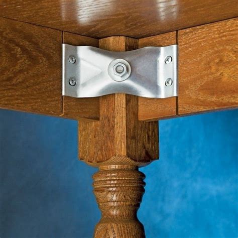 table leg metal brackets|heavy duty table leg brackets.